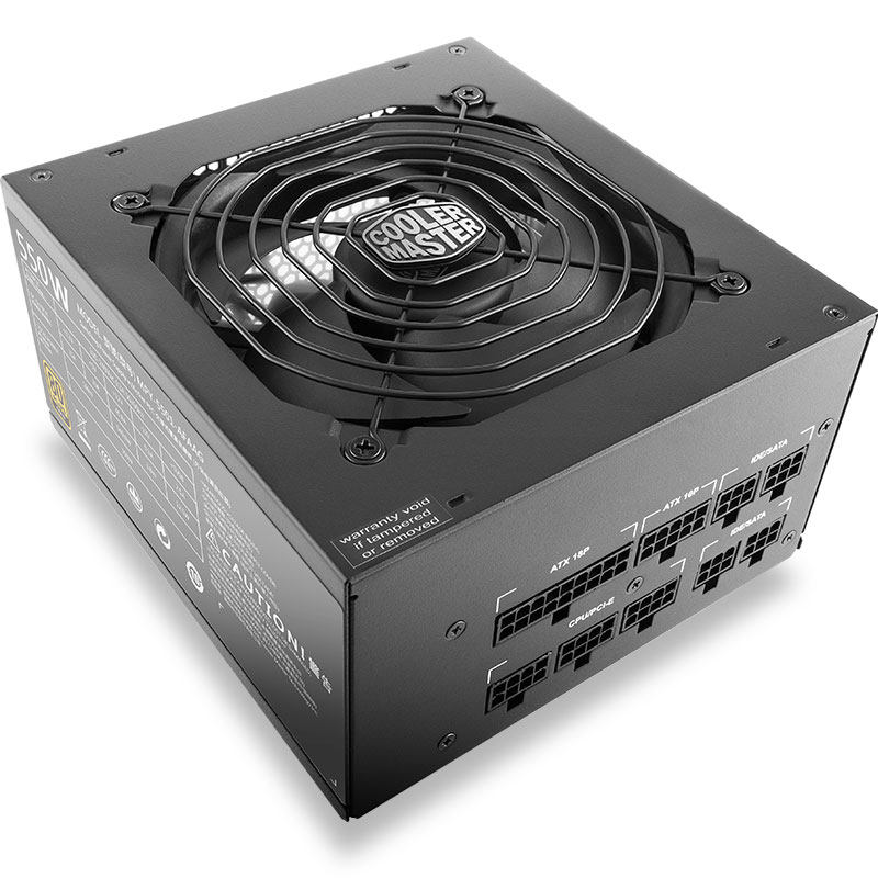 酷冷至尊550w 电源金牌铜牌全模组静音台式机额定gx550w主机电脑
