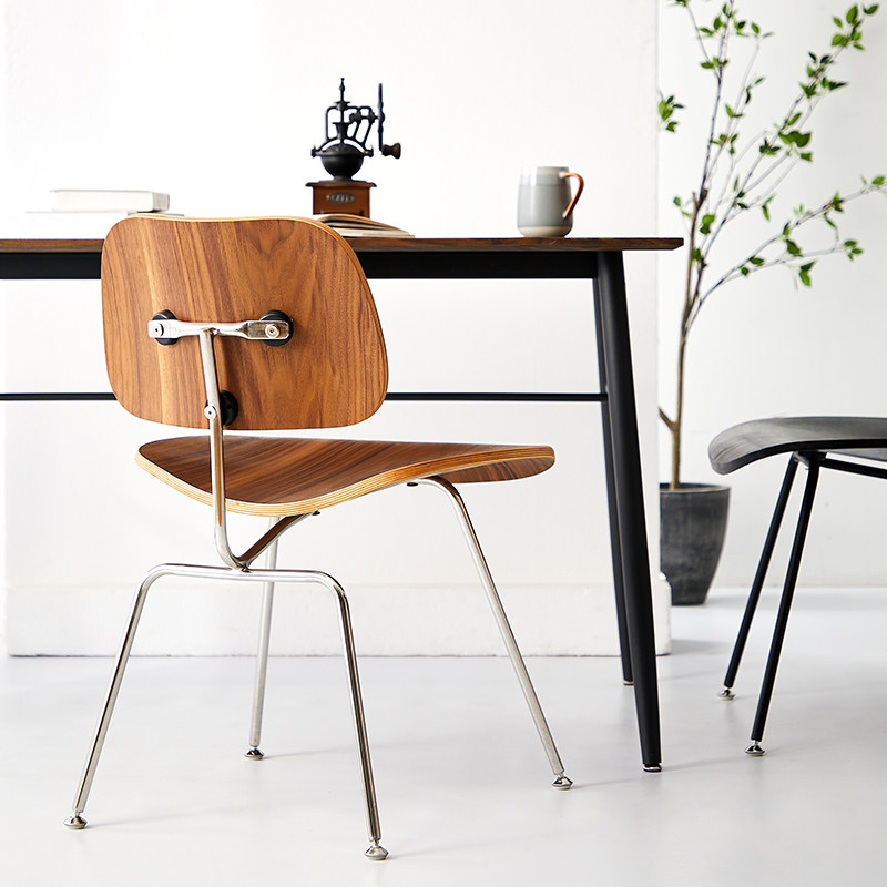 霍客森北欧轻奢餐椅靠背椅子现代简约家用小户户型餐椅