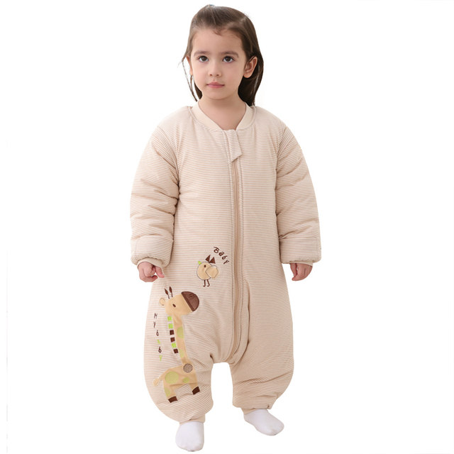 Baby sleeping bag thickened in autumn and winter, children's legs, four seasons, universal newborn cotton baby anti-kick artifact Baby sleeping bag thickened in autumn and winter, children's legs, four seasons, universal newborn cotton baby anti-kick artifact