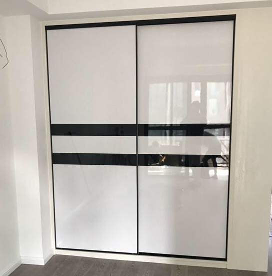 衣柜推拉门定做 衣柜移门定制耐磨板防刮花 简约欧式衣橱壁橱柜门