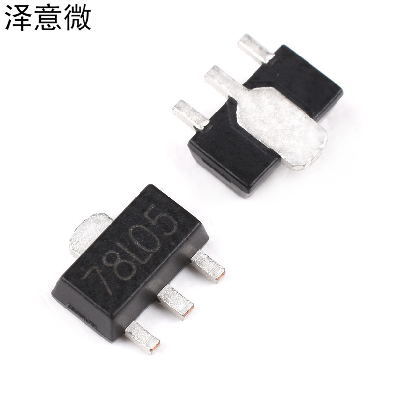 5v三端稳压l7805cvlm78l0578m05sot23to92芯片三极管
