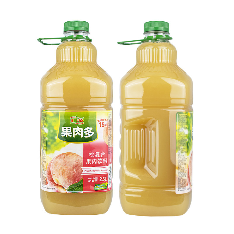 汇源宴请箱包整箱饮料6桶25l果汁口味梨多果味
