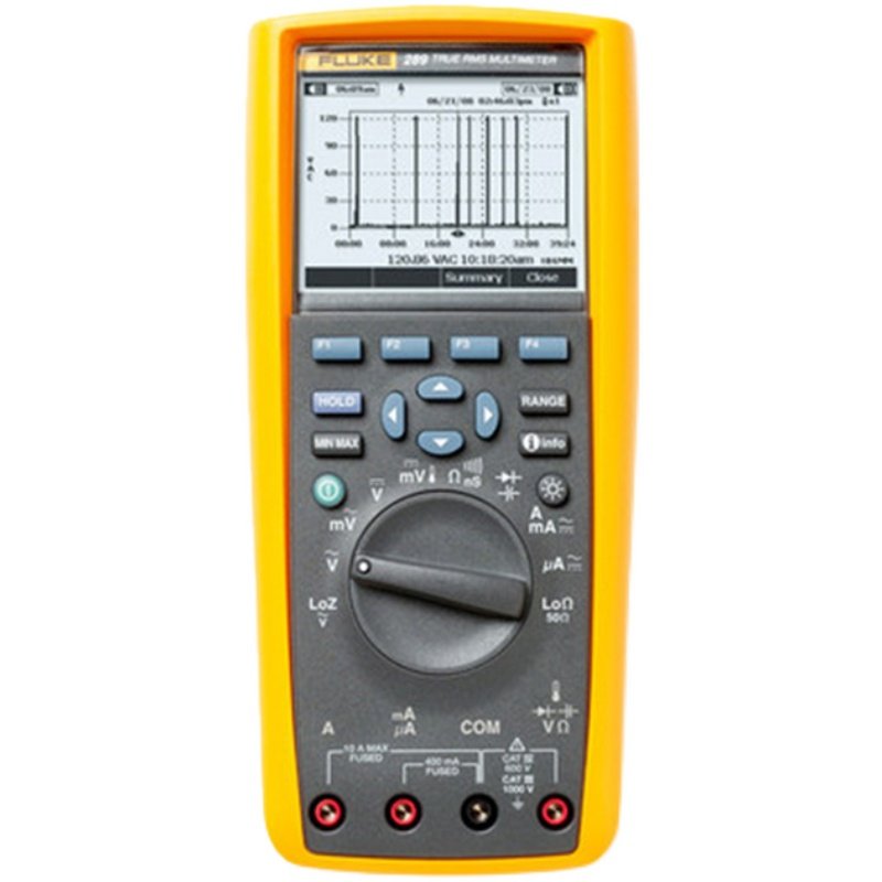 福禄克fluke287cf289c工业高精度有效值数字万用表f87vcf88v万用表
