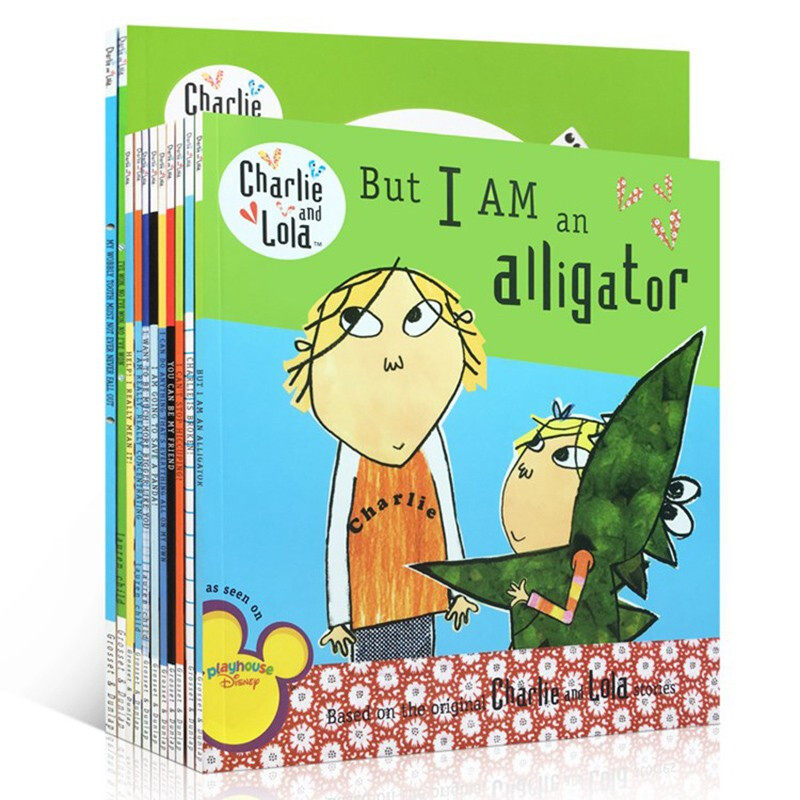 英文原版绘本查理与劳拉和罗拉14册charlieandlola管理孩子的生活日常