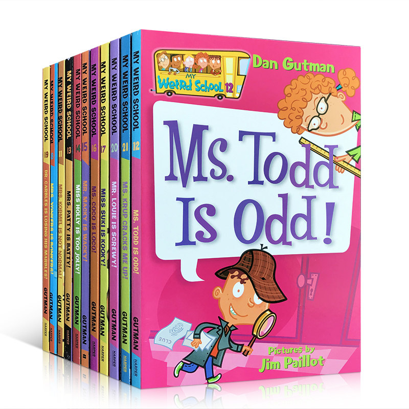 英文11册故事书英语学习课外阅读中小学生桥梁章节6-8