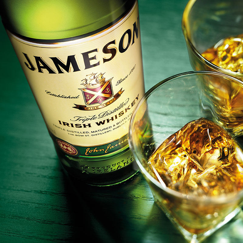 爱尔兰国酒原装进口洋酒jameson尊美美醇威士忌350ml包邮威士忌