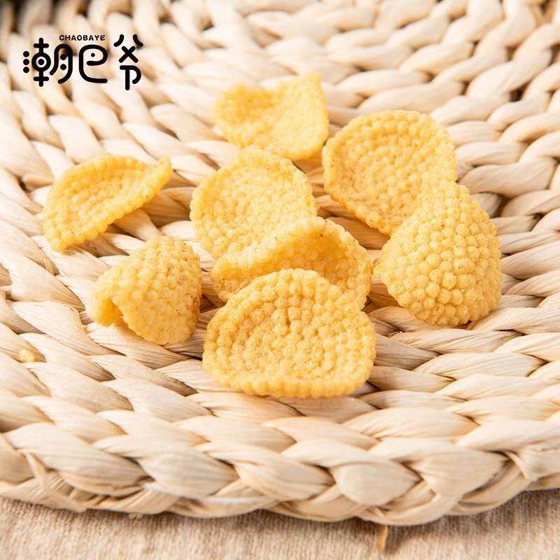 锅巴潮巴小米160g膨化食品办公室手工麻辣孜然网红膨化食品