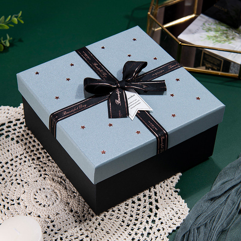 礼物盒送男友仪式礼品盒ins男生生日礼盒盒子糖盒