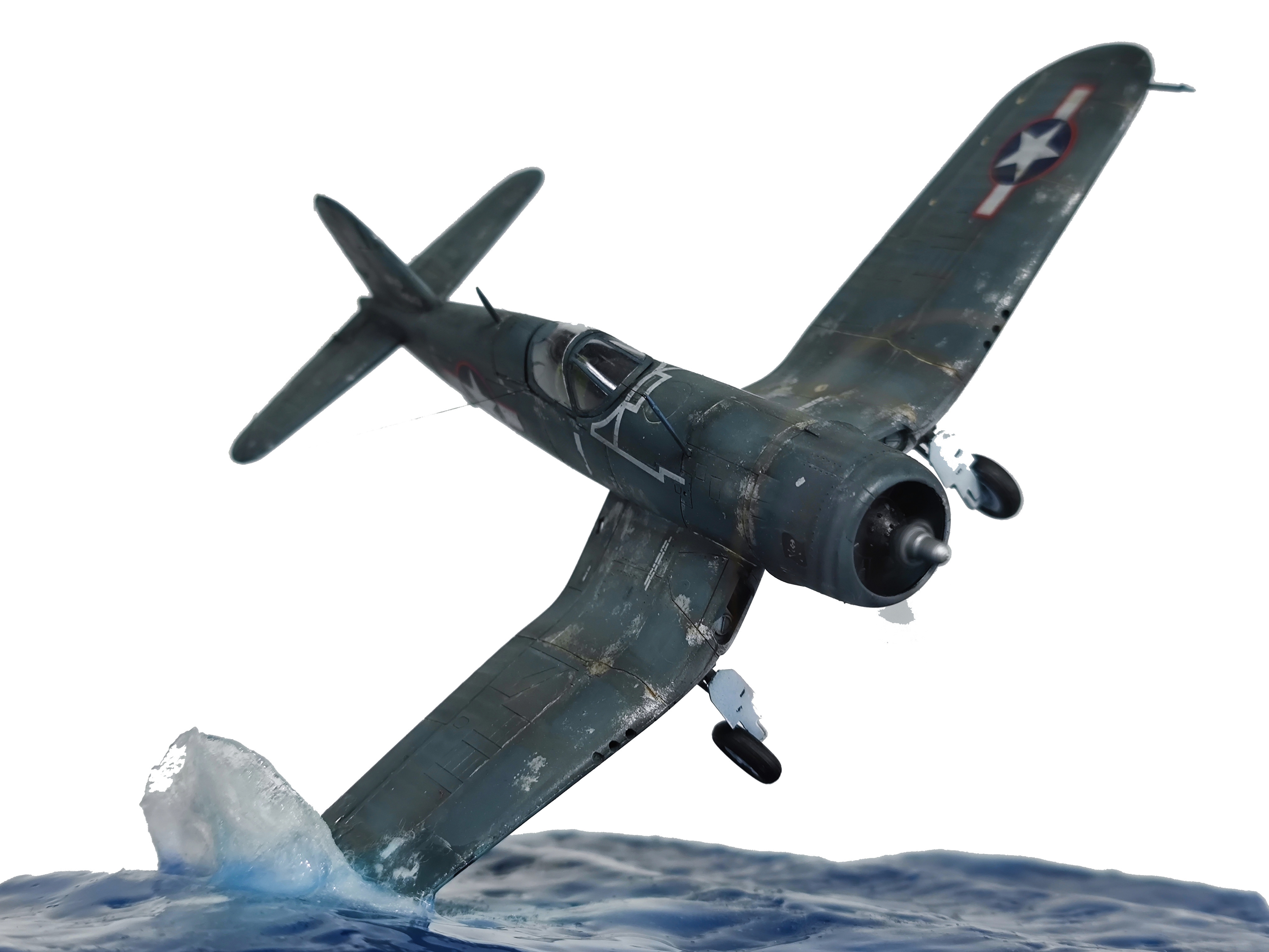 现货美国f4u海盗战斗机模型仿真飞机摆件创意航模