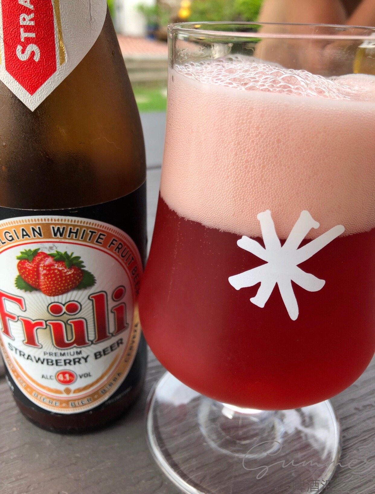 比利时进口女士醉爱fruli芙力草莓水果果味精酿啤酒