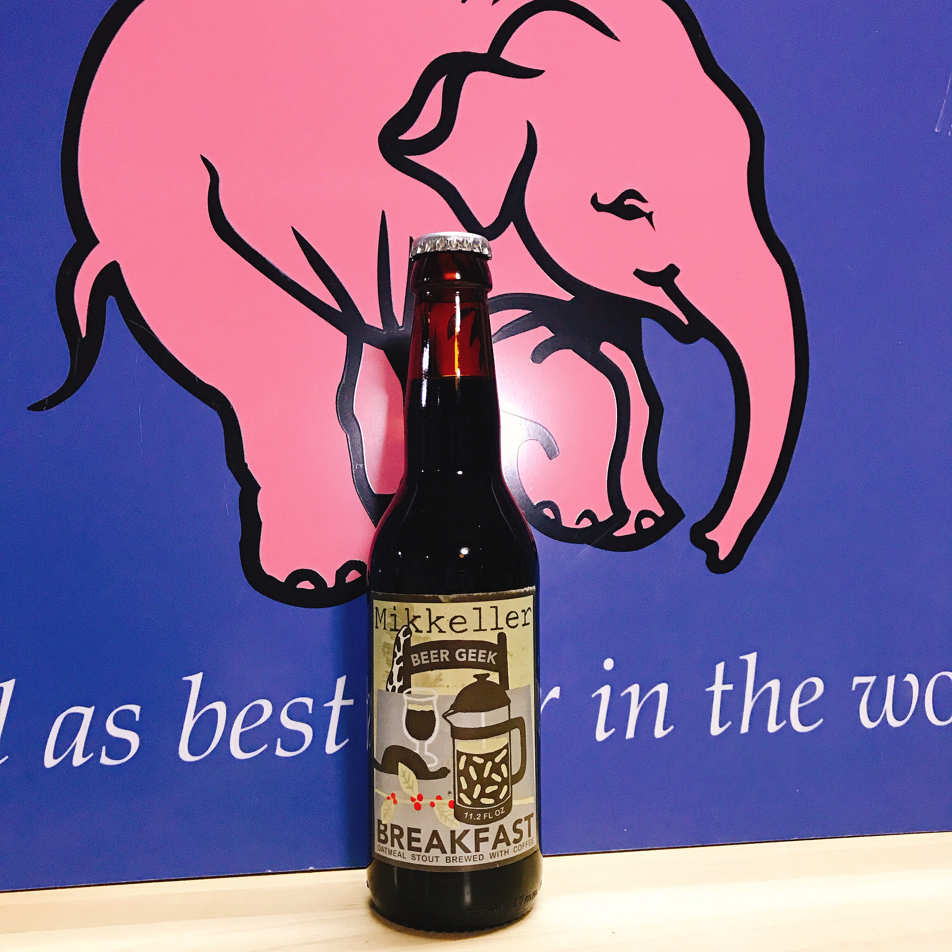 比利时进口mikkeller美奇奇乐痴人早餐燕麦世涛精酿啤酒