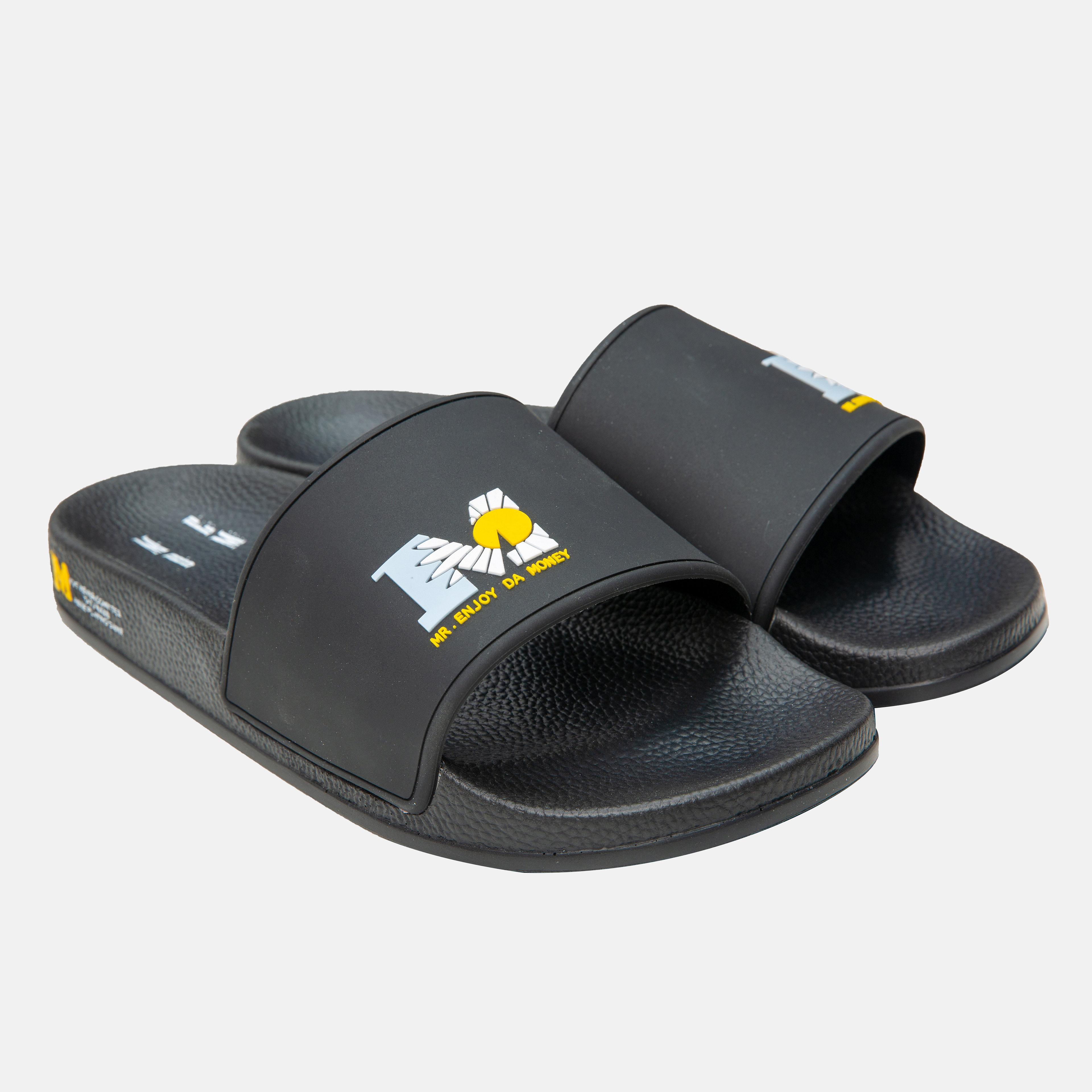 medm潮牌拖鞋男潮真皮情侣休闲防滑室外潮流其他拖鞋