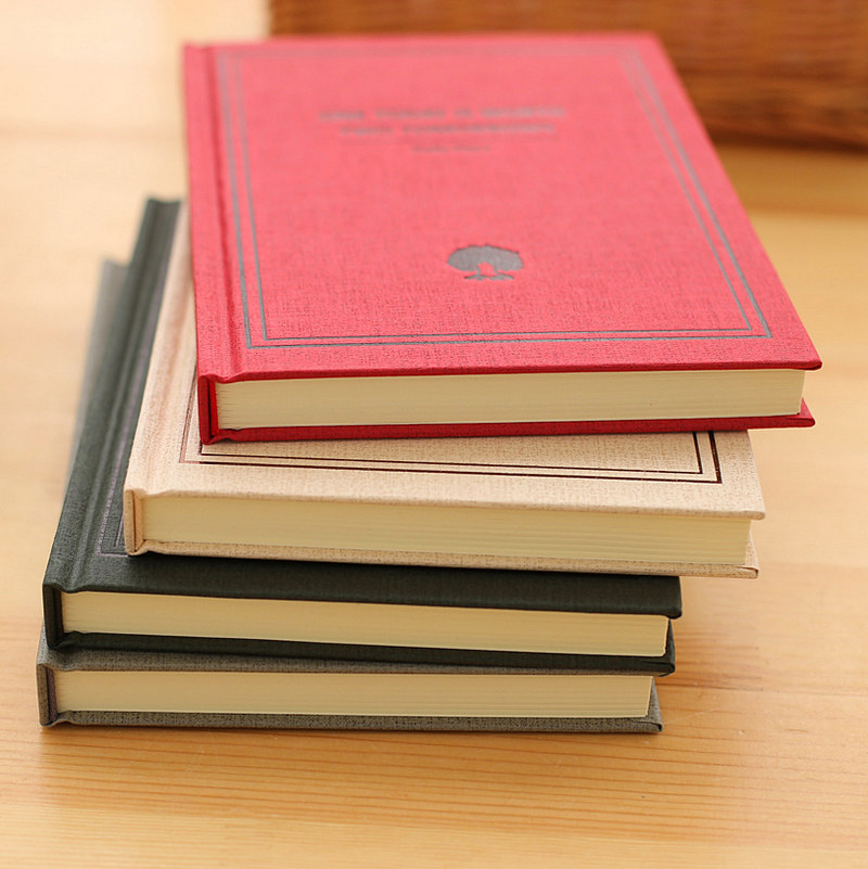 b5笔记本简约创意考研加厚大号日记本硬壳笔记本文具本子小清新大学生