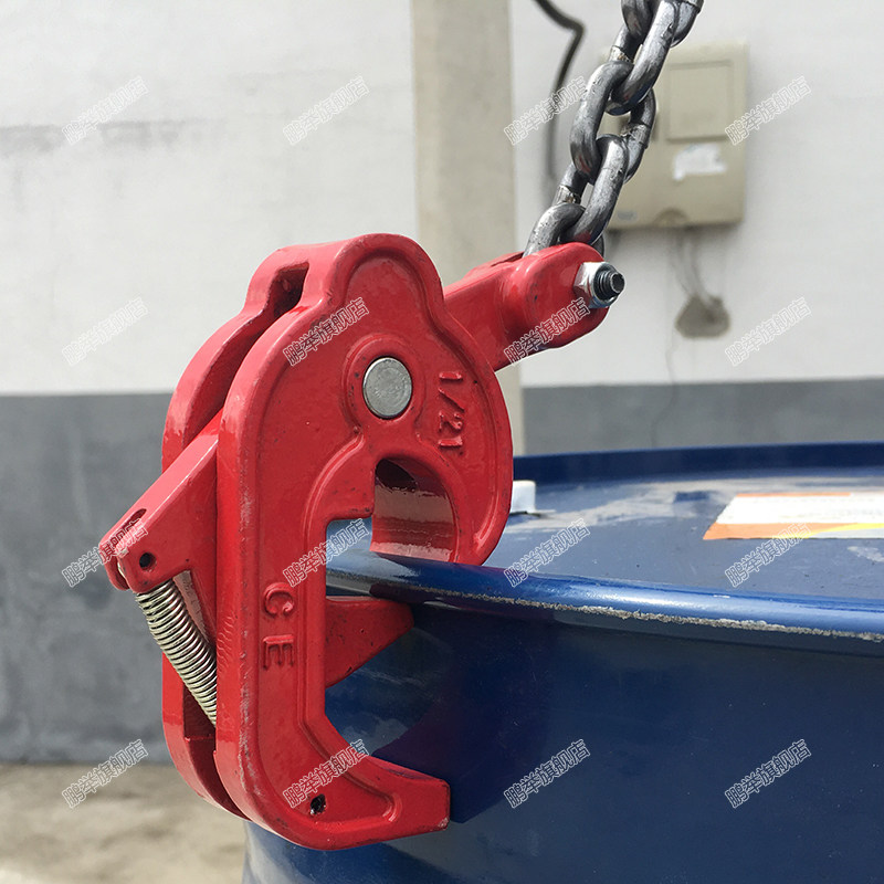 油桶吊钳/油桶吊钩/油桶夹/油桶夹具/ 油桶吊具/叉车油桶吊钳 吨