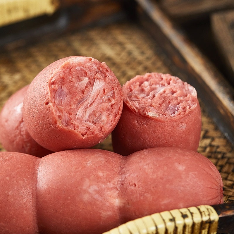 清真牛肉肠顺意里脊王香肠300g方便面食品早餐肠真空包装即食烤肠