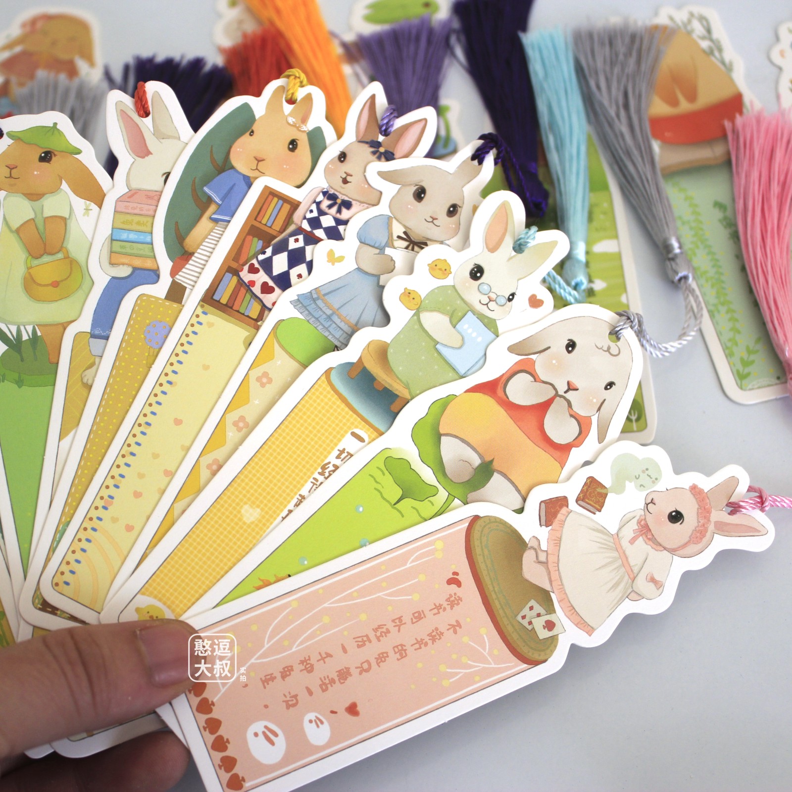 创意精美奖励书签卡通可爱少女幼儿园礼品女孩儿童书签