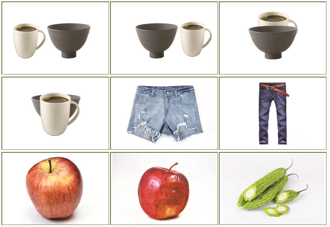 反义词相对对词比较粗细大小长短孤独症自闭症训练玩具挂图