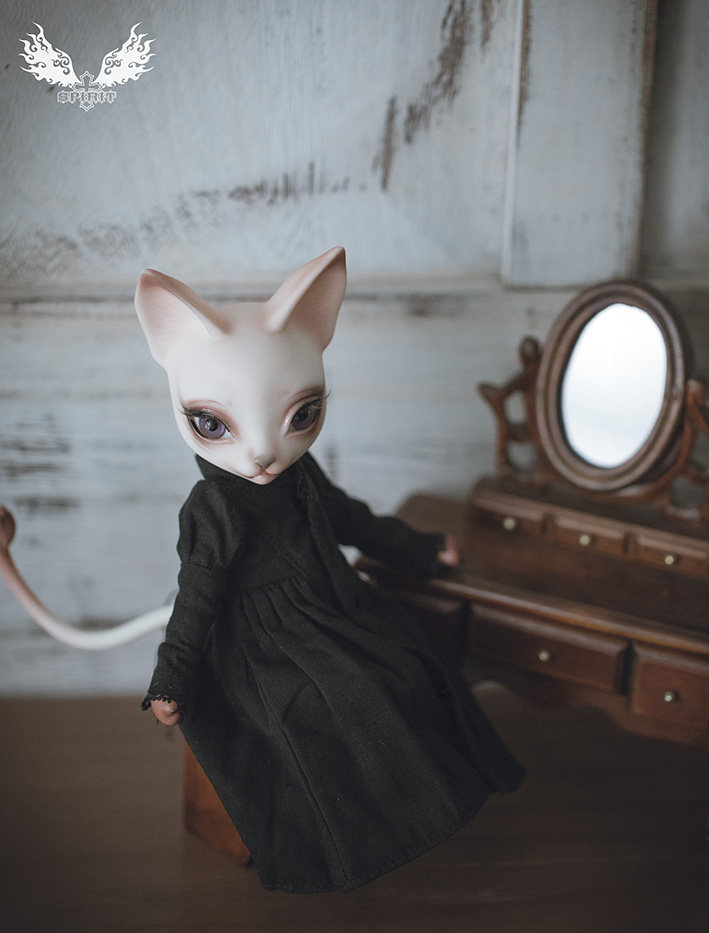 bjd素体动物关节双关娃娃8分鬼契人型活动圣诞bjd