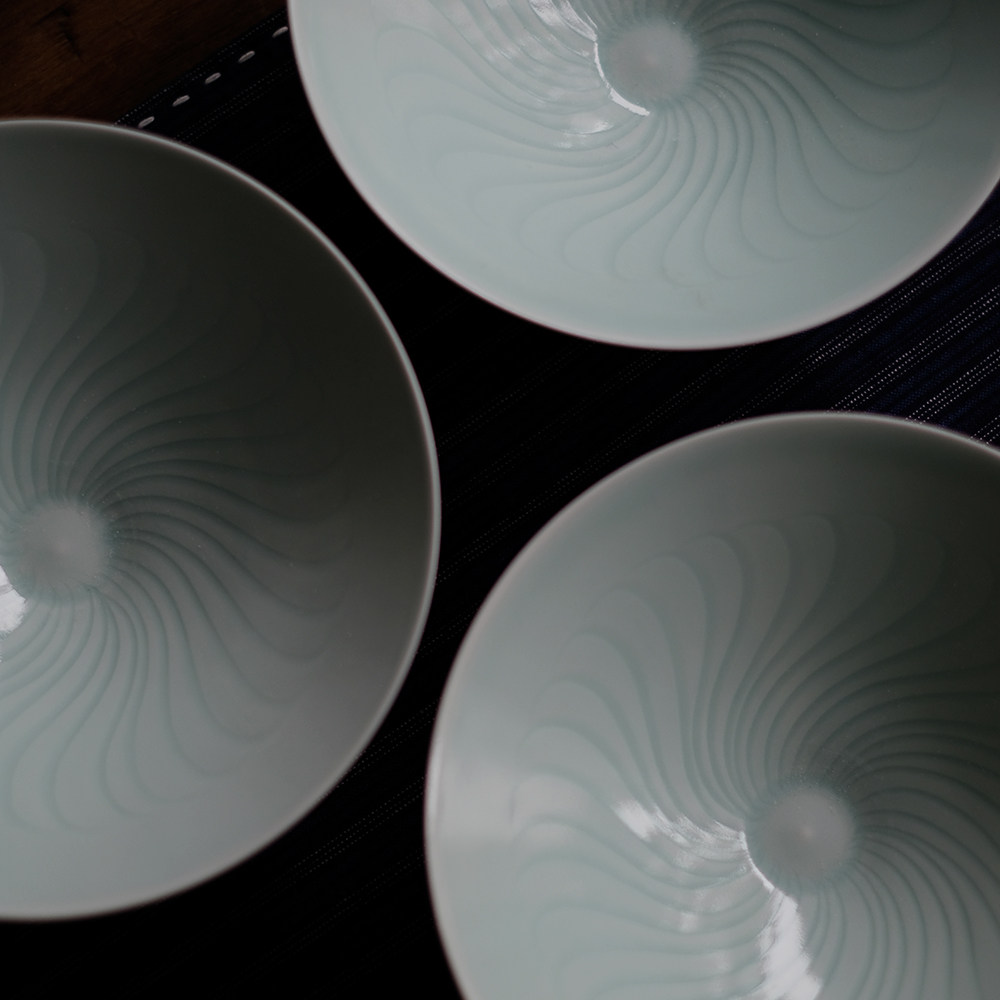 无人问津 |以宋清雅 内刻旋纹斗笠碗