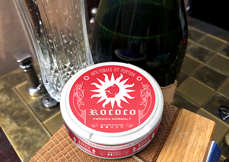 rococo唇烟缓释长白袋snus雪山咖啡薄荷蜜桃葡萄水果牙烟嚼烟替烟