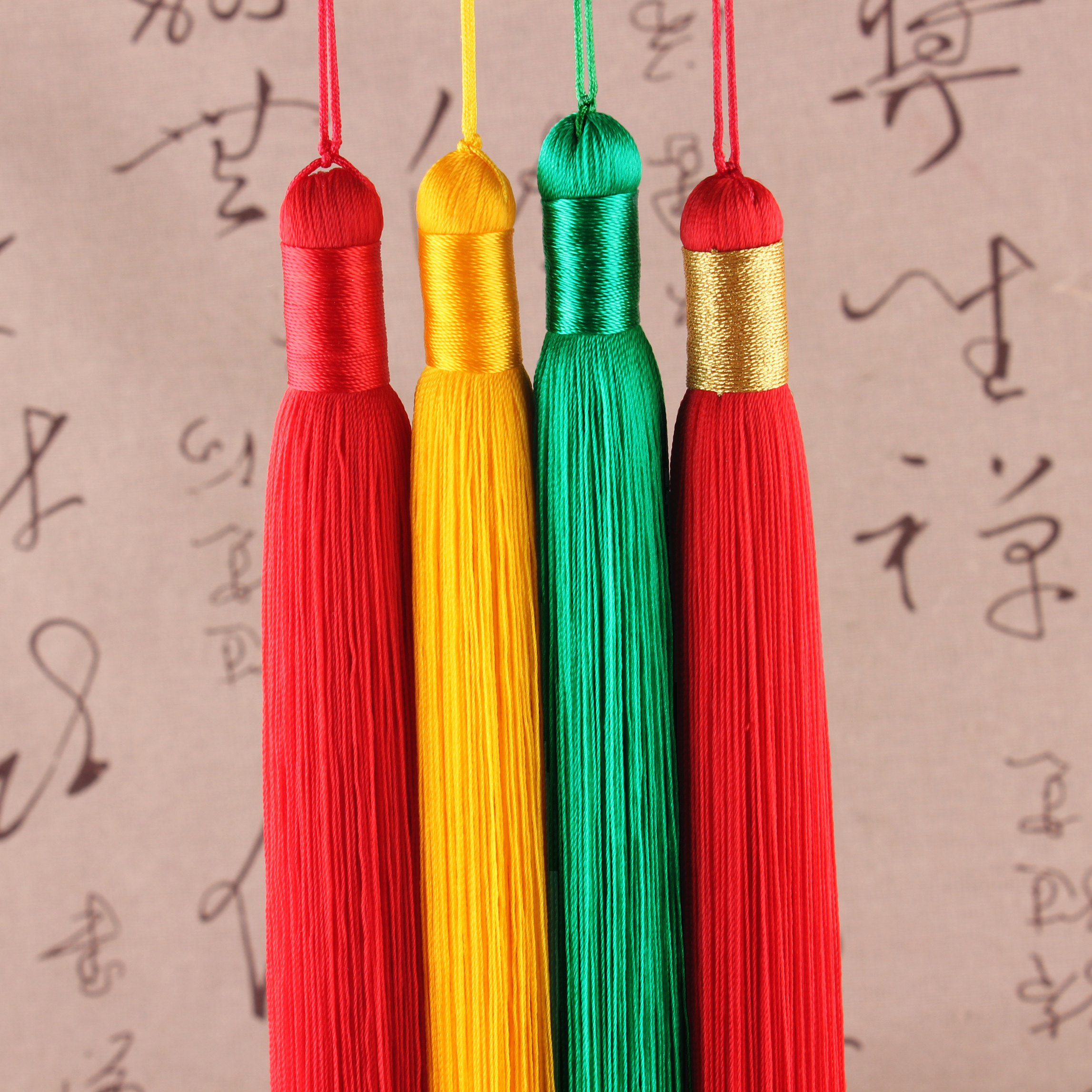 50cm加长中国结流苏穗子锦纶丝手手工剑穗乐器线