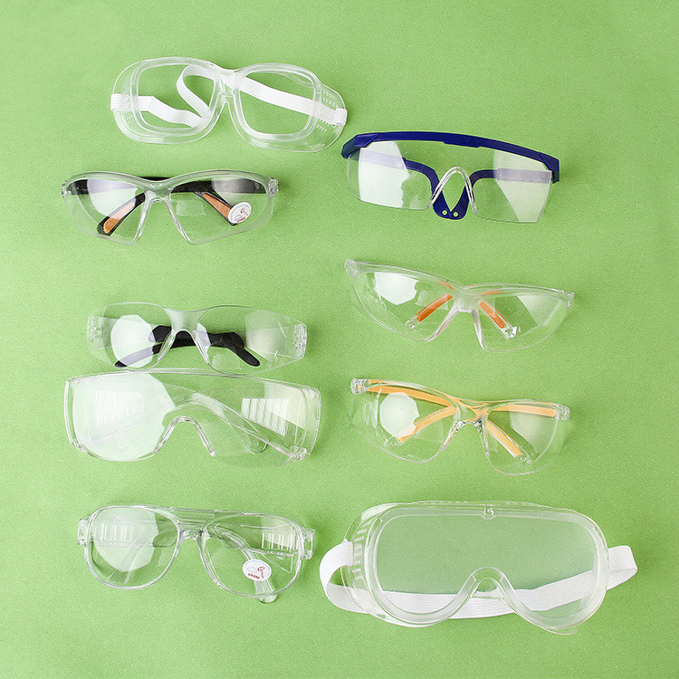 化学制作护目镜 diy科技手工小制作防尘镜 安全护眼平镜 模型眼镜
