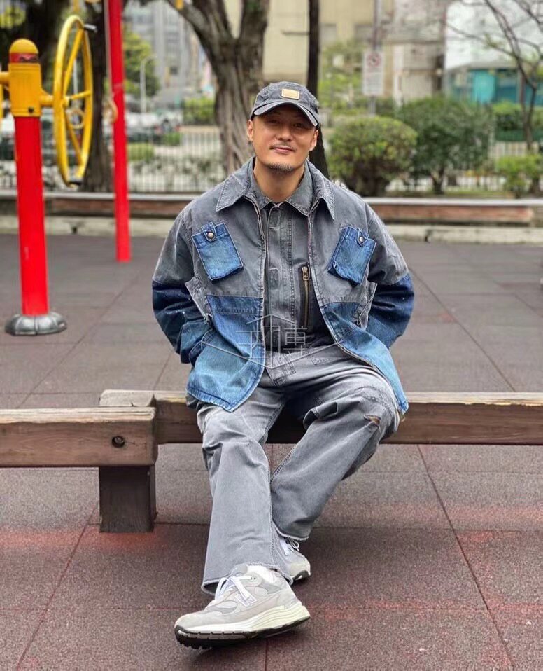 余文乐日产五片补丁帽子20ss做旧水洗刺绣cap帽子