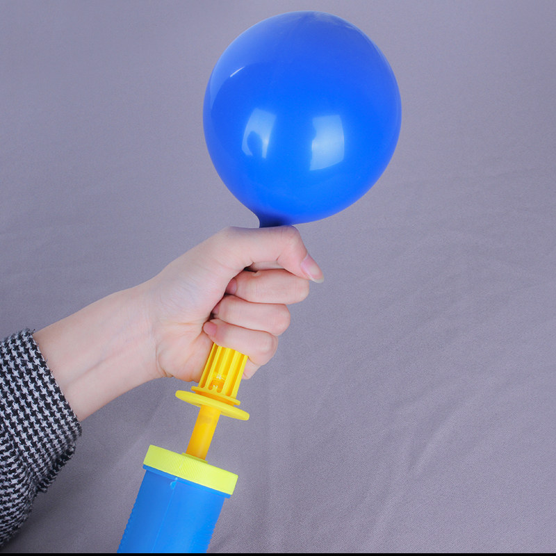 气球充气泵新款多功能打气筒手推手动脚踩打气气泵气球