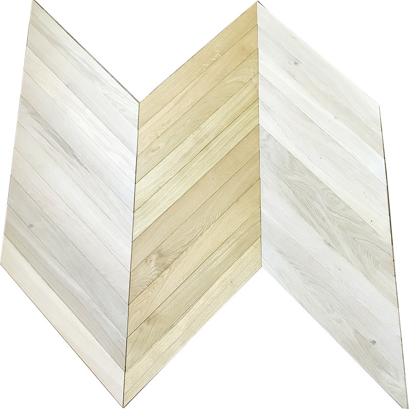 伯庭橡木鱼骨实木复合地板现代简约蜡油亚光环保个性实木复合地板