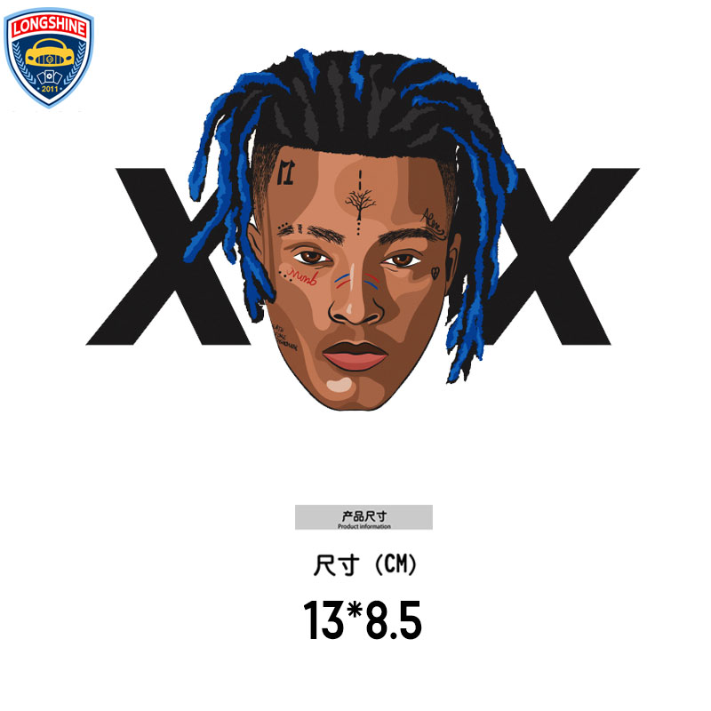 XXXtentacion头发贴纸图片