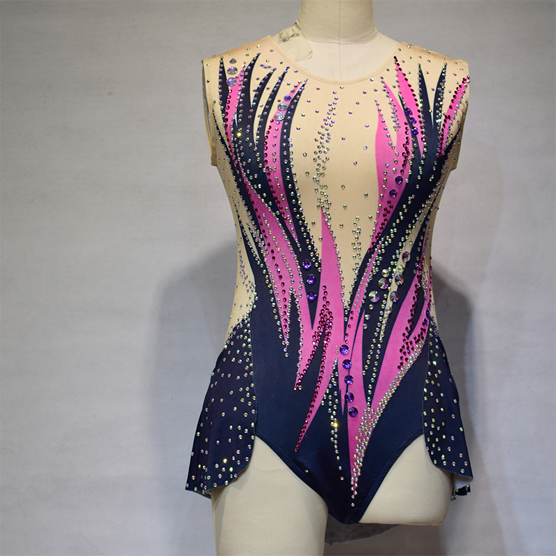 花样滑冰艺术体操钢管吊带瑜伽杂技舞蹈成人人儿滑冰服