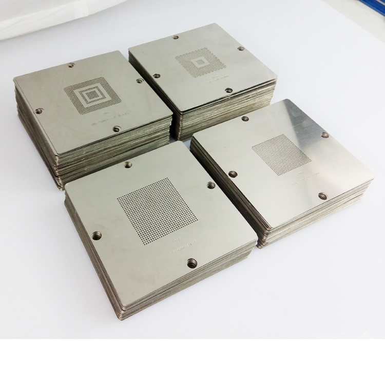 植珠台 植锡钢网芯片bga植球植珠网板100片更新至419片装送焊膏油