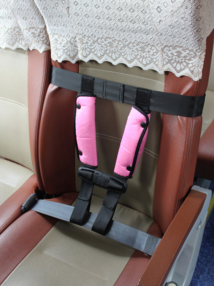 儿童安全座椅大巴校车车用宝宝简易便携式车载飞机儿童安全带套