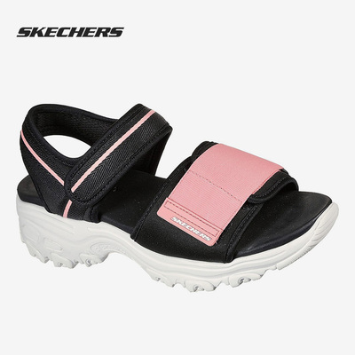 skechers斯凯奇夏季透气缓震休闲女子凉鞋119239运动沙滩鞋