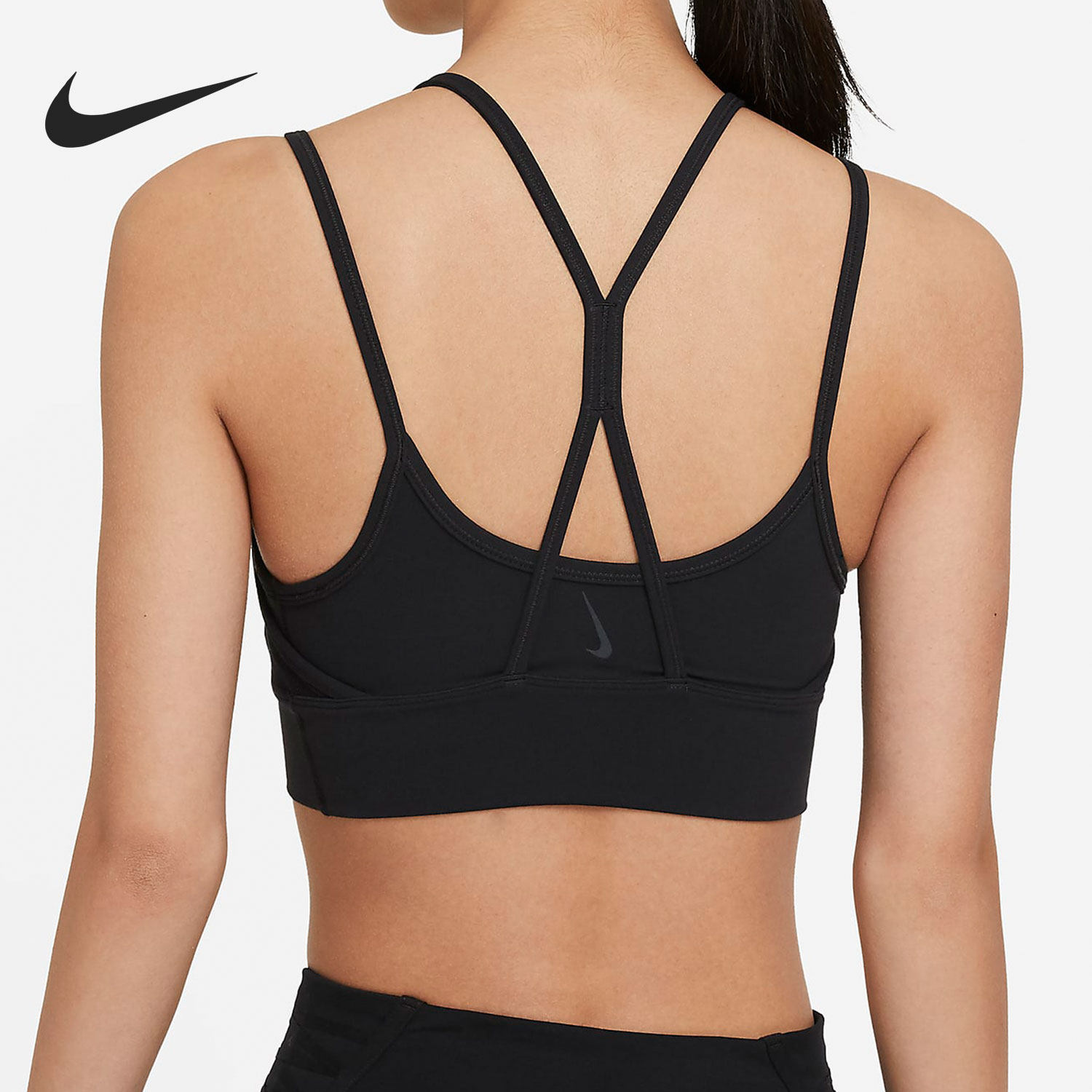 nike耐克正品yogaindynovelty女子休闲舒适运动运动文胸