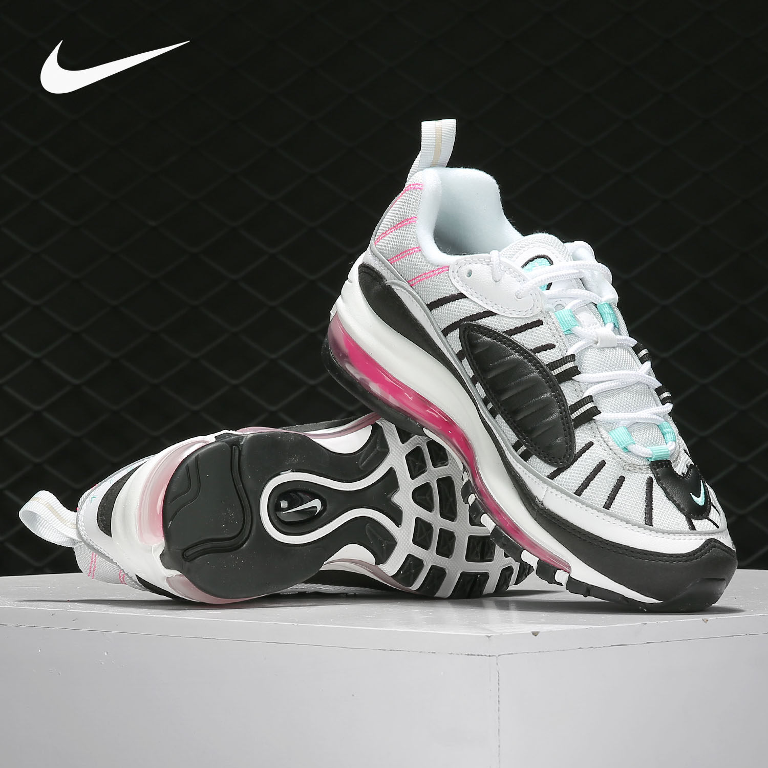 nike耐克正品2019春夏新款airmax女子休闲运动跑步鞋