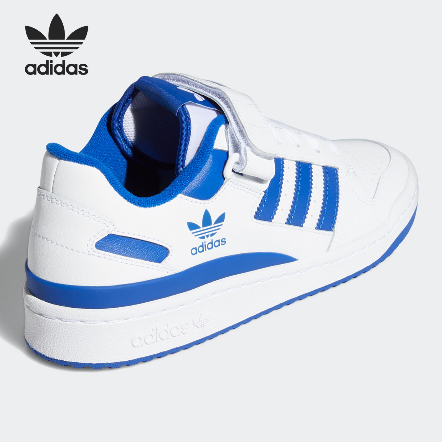 adidas阿迪达斯正品三叶草男子魔术贴板新款经典休闲鞋板鞋
