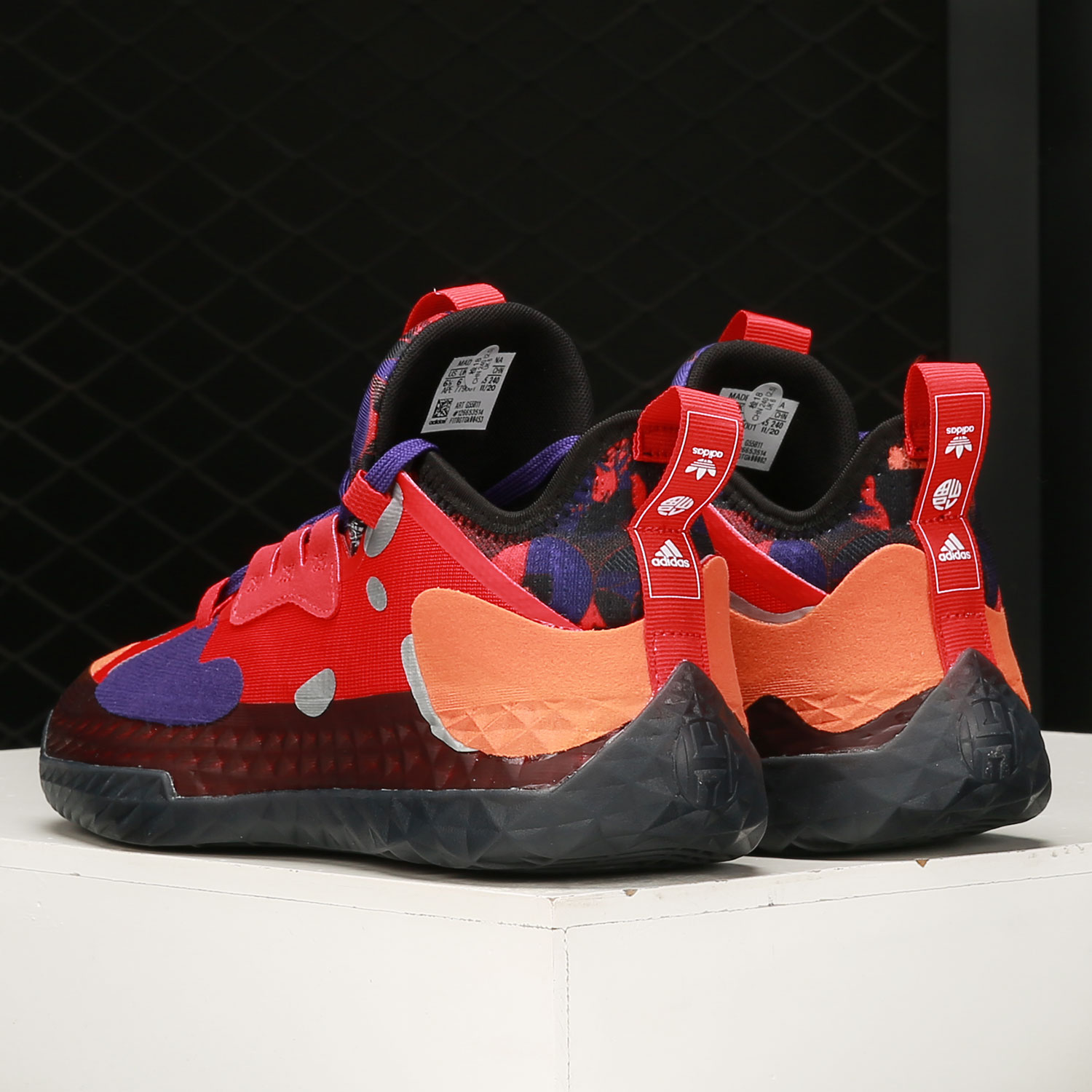 adidas阿迪达斯正品hardenvol5哈登5新年实战篮球鞋g55811