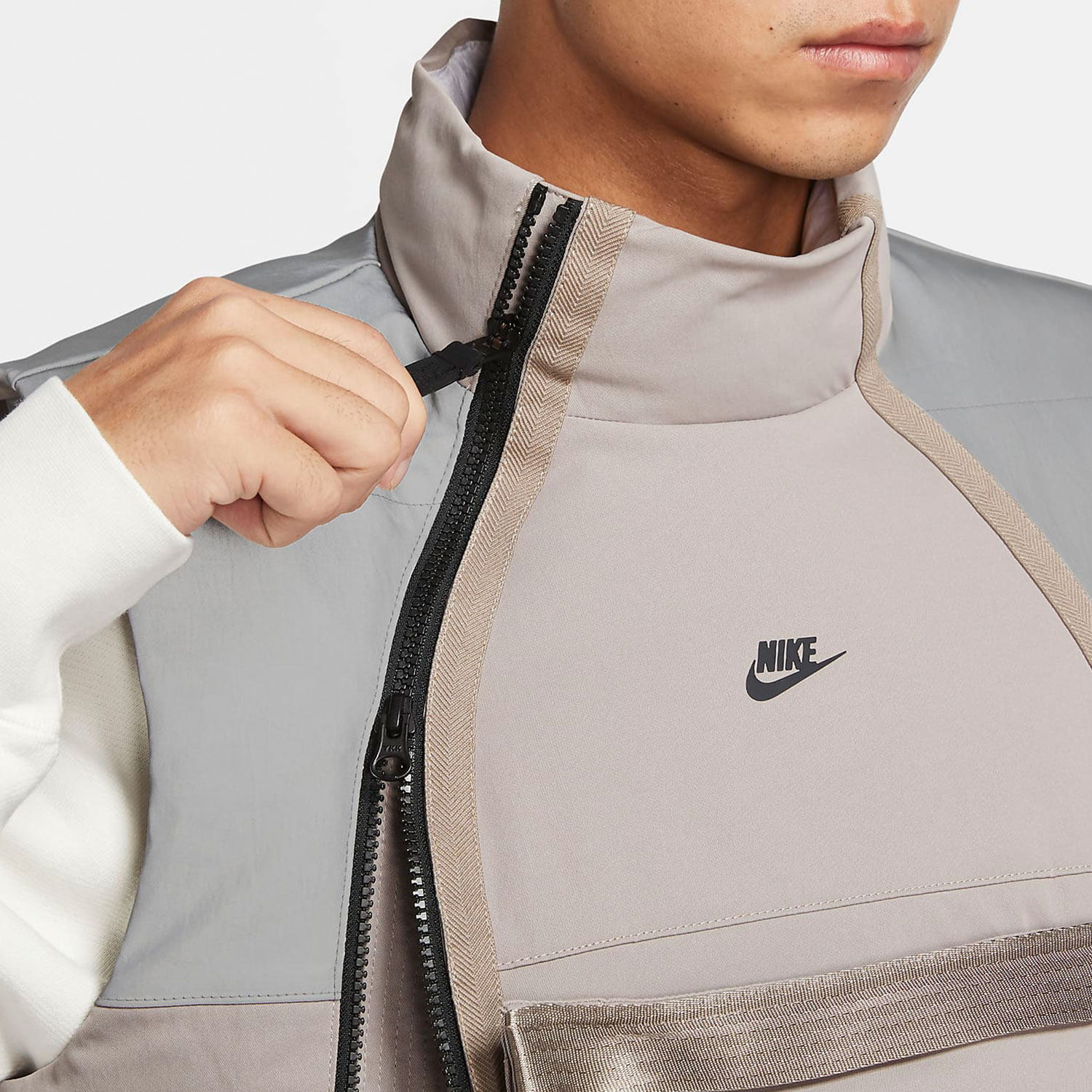 nike耐克官方正品休闲男子时尚潮流运动保暖棉马甲dd6637087