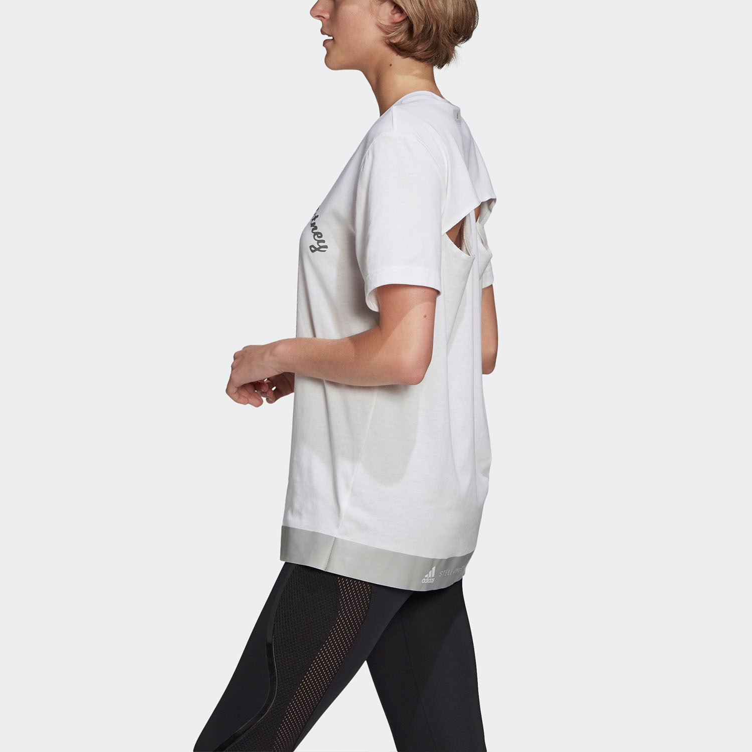 adidas阿迪达斯正品smclogotee女子运动休闲短袖fk9695运动t恤