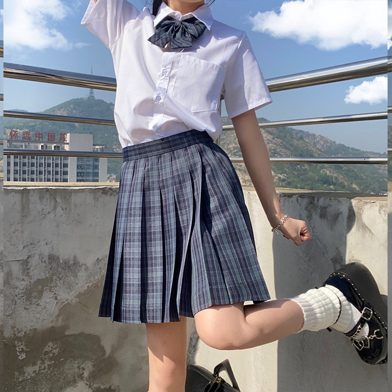 jk海苔深夜幻境正版原创创格小学生毕业照日半身裙