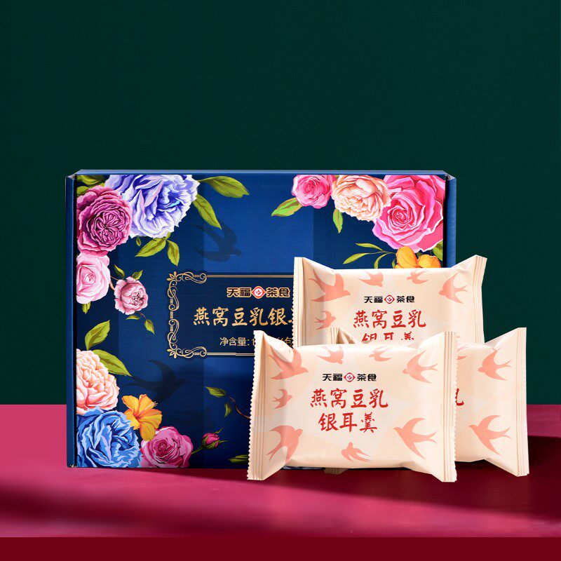 天福茗茶燕窝豆乳冻干银耳冲泡即食早餐代餐食品其它饮品