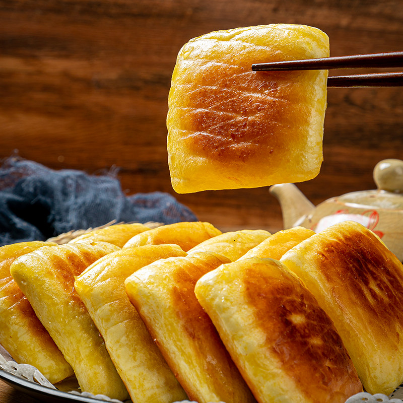 玉米粗粮煎饼12块杂粮酒店餐饮特色半成品美食点心手抓饼