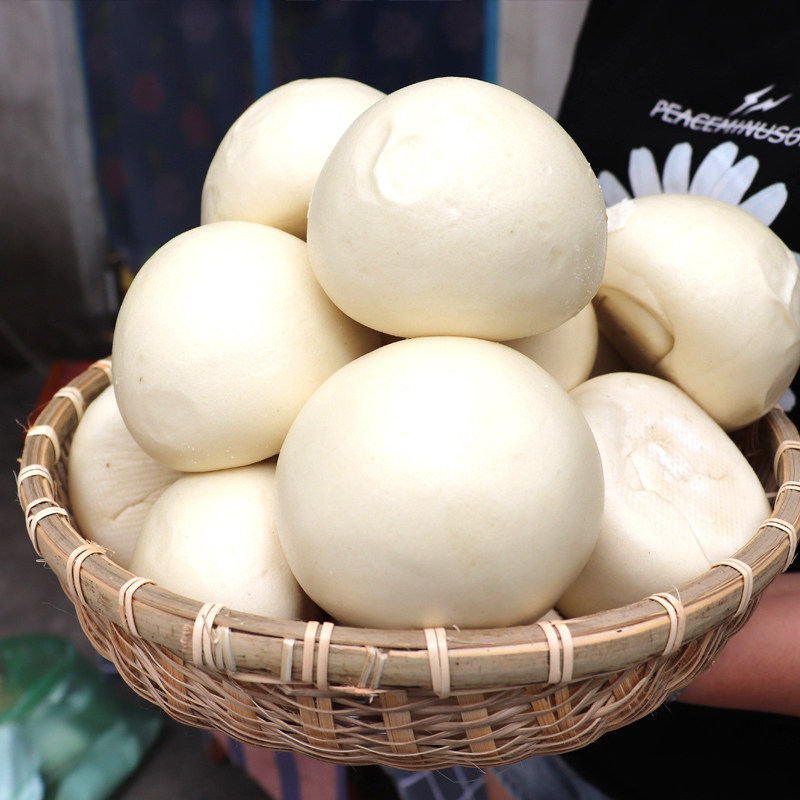 老面馒头山东面食北方主食小麦面粉美食千层包点