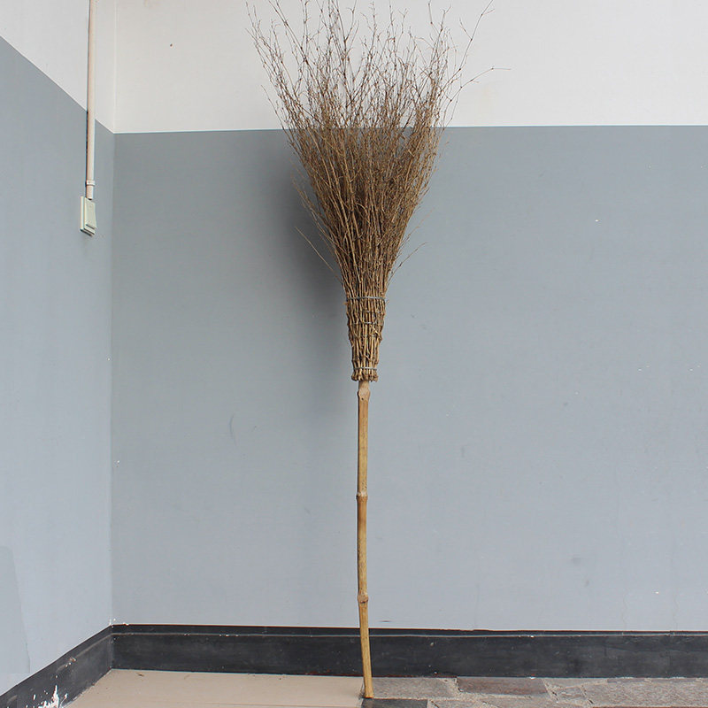 环卫植物条件指定材料天然手工扫帚庭院户外扫把头