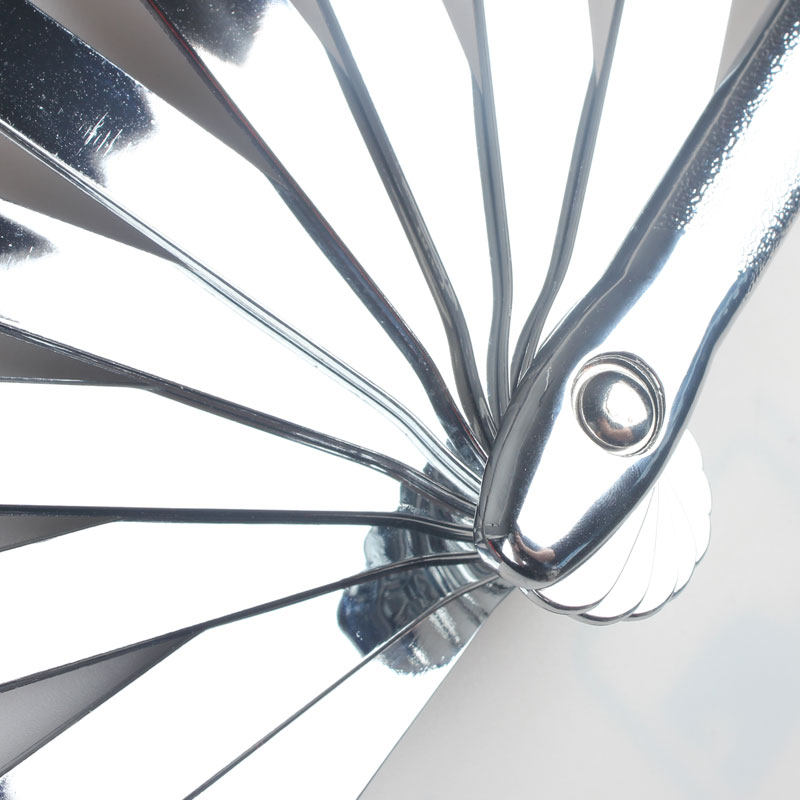 包邮晨练健身不锈钢太极扇功夫扇武术扇表演扇双龙铁扇子武术响扇