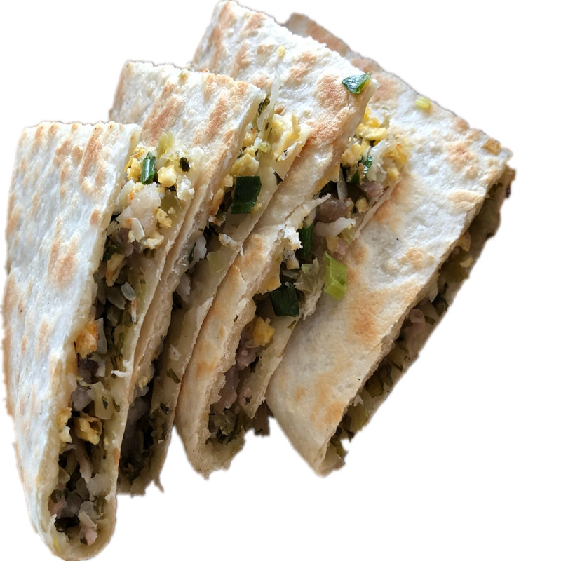 芙蓉麦饼咸菜鸭蛋五花虾皮1个半成品食材乐清传统中式糕点