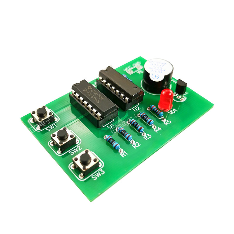 制作三人表决器套件3人表决投票74ls08电子电子制diy套件