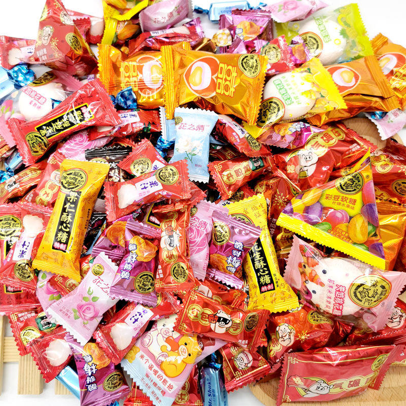 徐福记喜糖混装结婚糖果零食混合5斤散装多口糖果