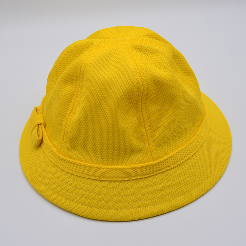 儿童小黄帽子热卖日本日本学学生幼儿园班帽渔夫帽子